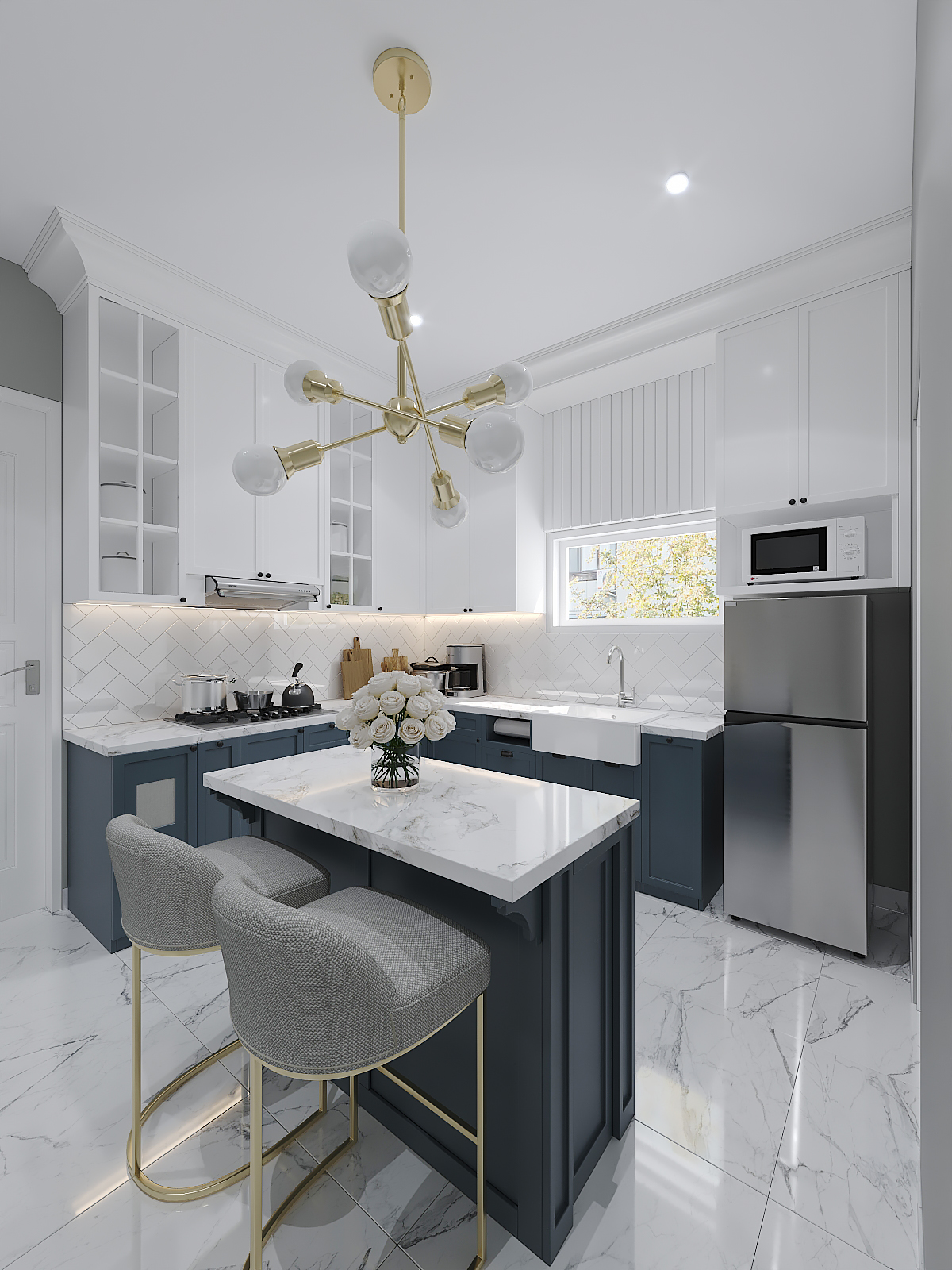 Kitchenset Victoria Style | CGI-5