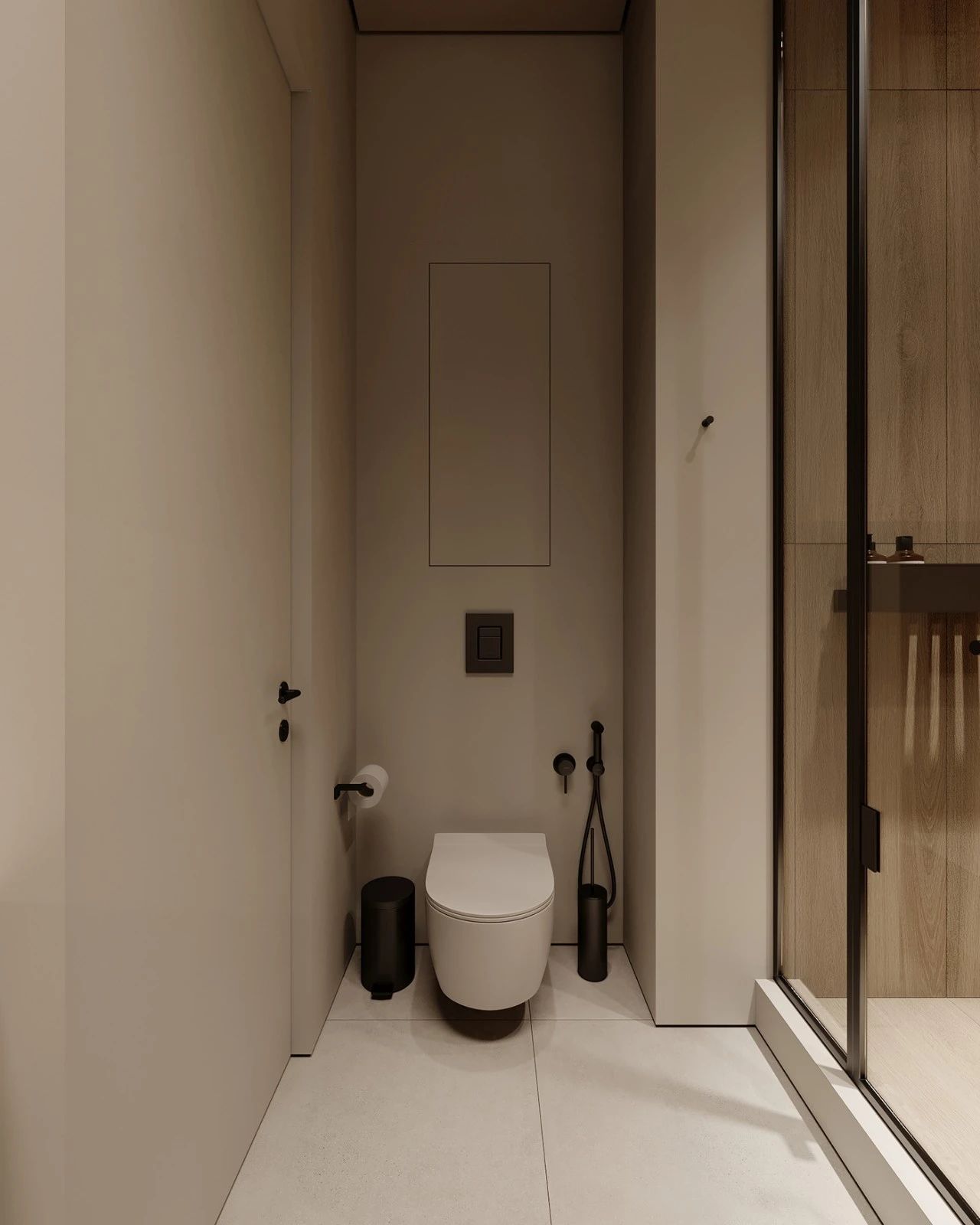 76㎡原木系奶油风极简空间设计丨哈萨克斯坦阿拉木图丨Ursa Studio-38