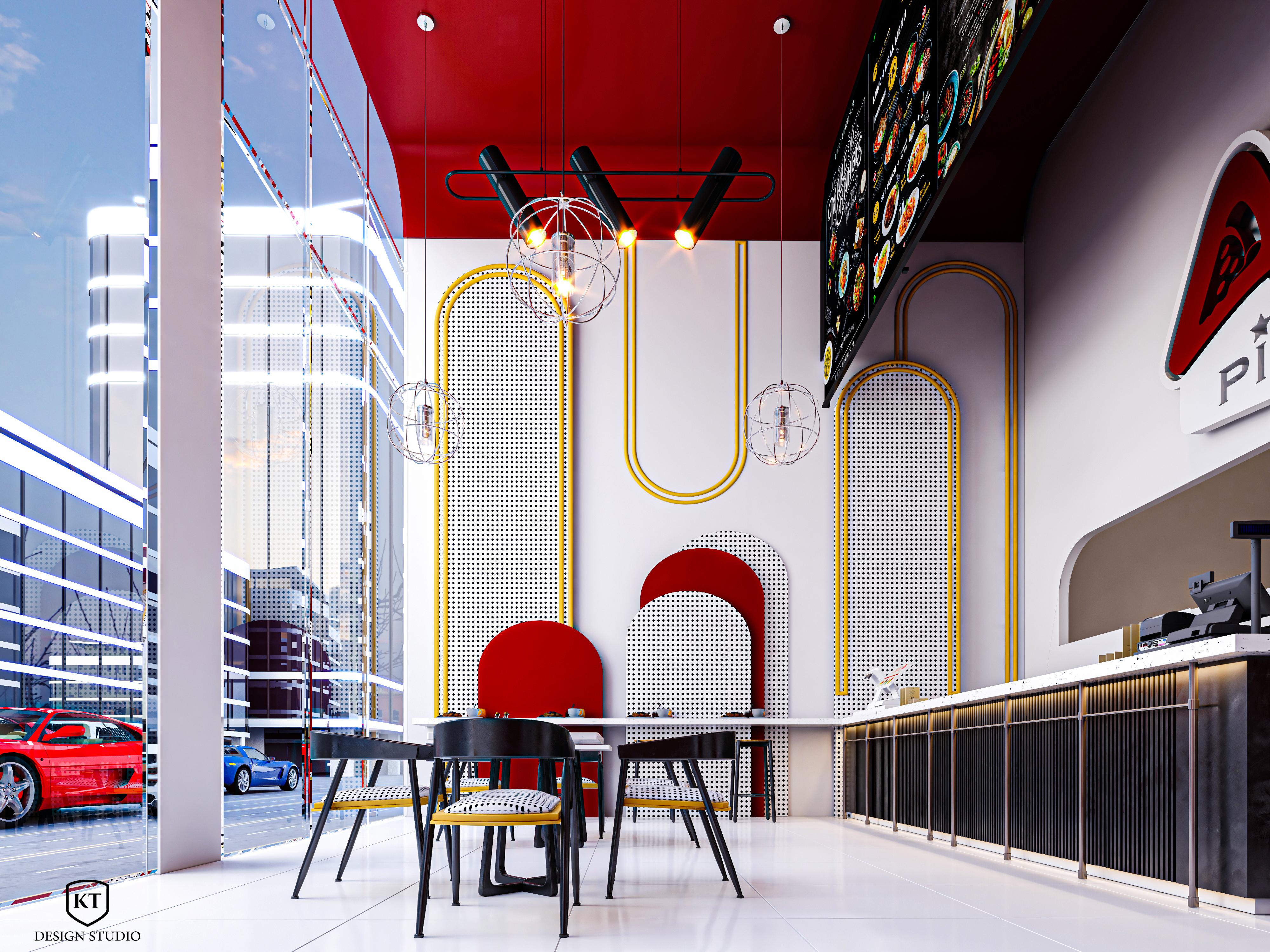Pizza Restaurant设计丨KT_DESIGN STUDIO-13