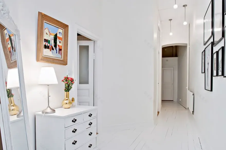 智能淋浴间与儿童房 | 96m²空间的精致设计-12