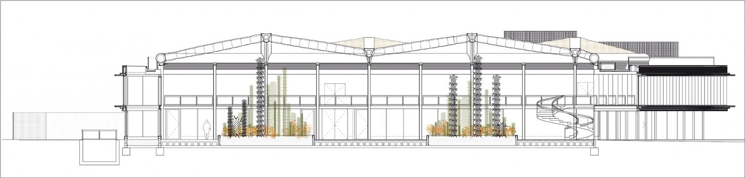 沙漠之城 | 双层氧吧的生态建筑设计-21