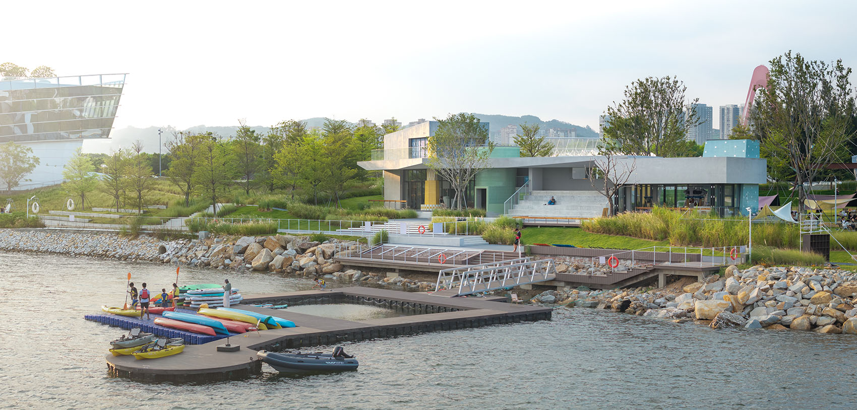 双鱼岛咏气演化所实验性水上运动配套建筑丨中国漳州丨深圳市十间设计咨询有限公司-21