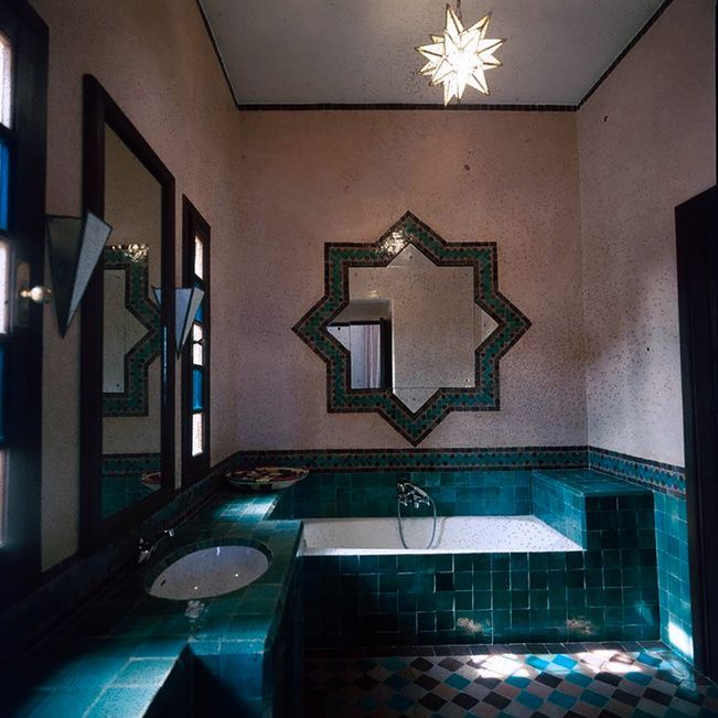 伊夫·圣罗兰在马拉喀什的别墅（Dar Es Saada）丨摩洛哥马拉喀什丨比尔·威利斯（Bill Willis）-42