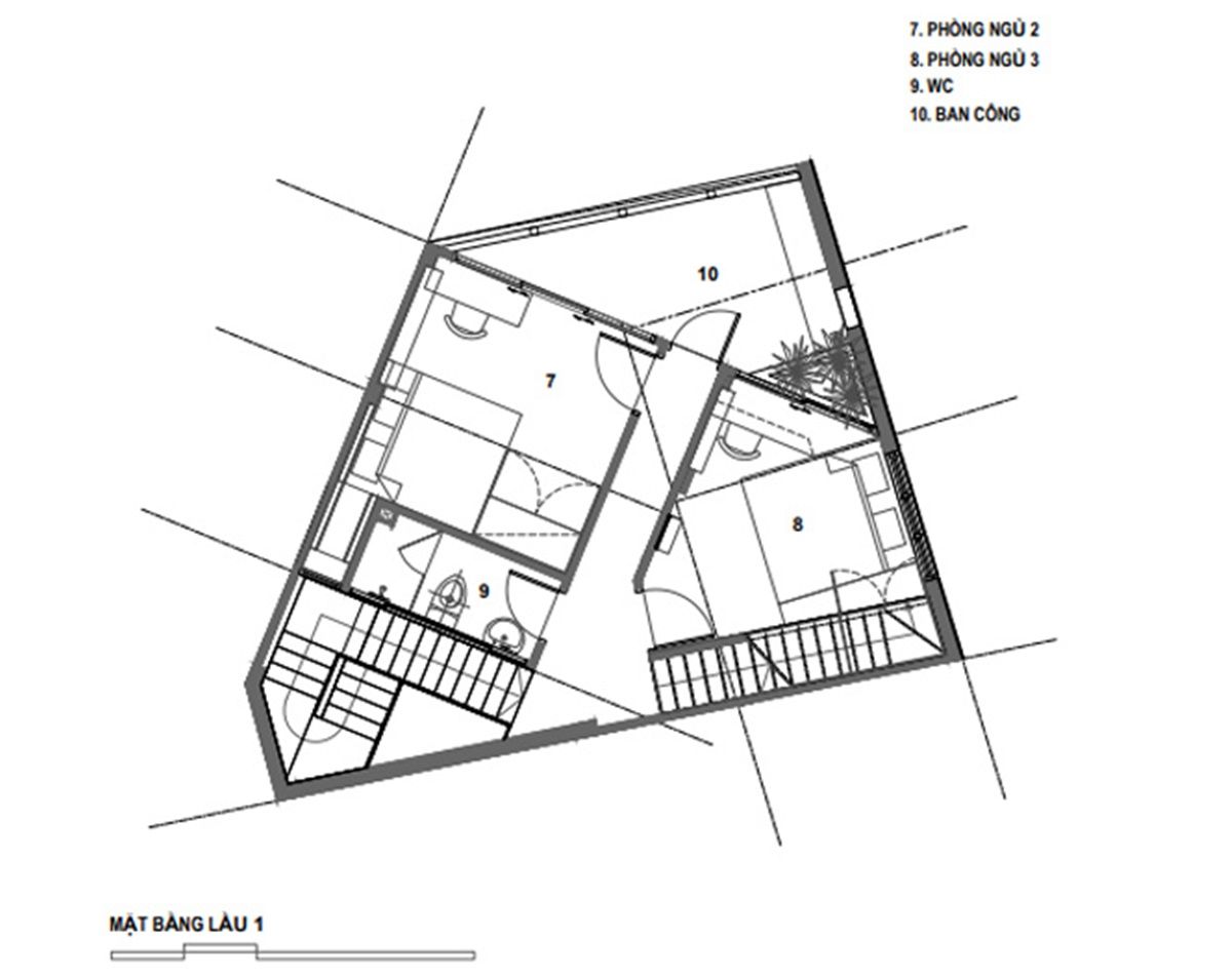 超酷设计！河内独特的“阳光房”住宅-13