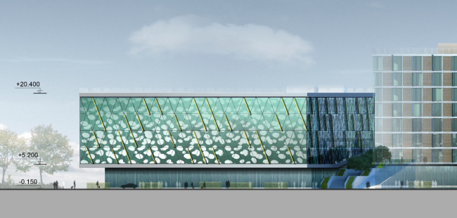 Pulkovo机场附近商业中心和酒店丨俄罗斯圣彼得堡丨A  Len,Nicholas Grimshaw,Rambol-55