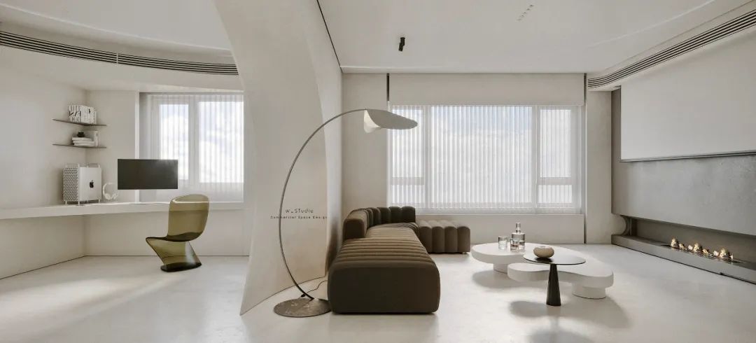 纯白极简空间 · 1000+双鞋业主的家丨无一内建筑设计事务所-11