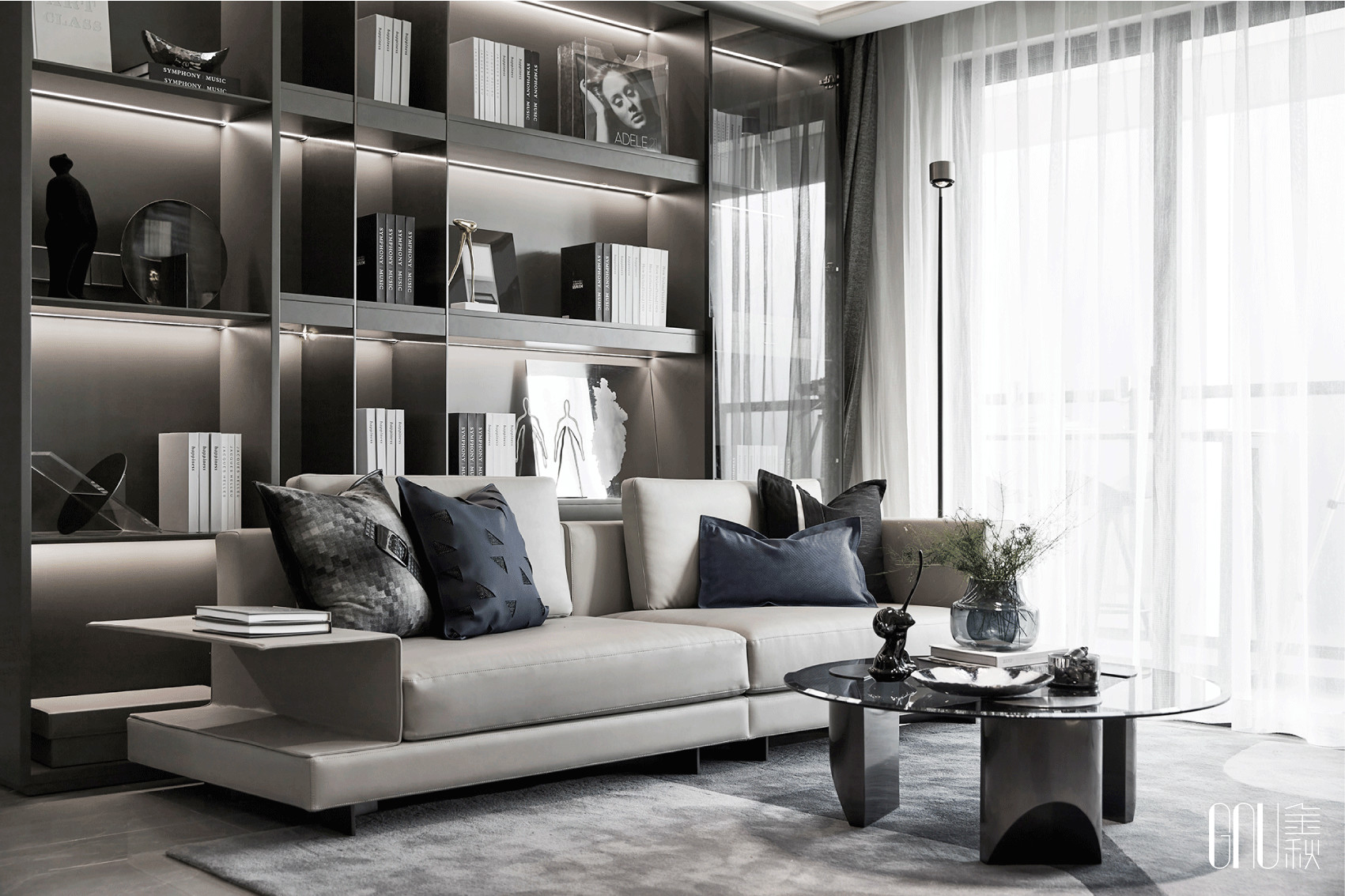 绿滋肴绿梦·洪洲书院样板间丨中国南昌丨东莞市金秋装饰设计有限公司-31