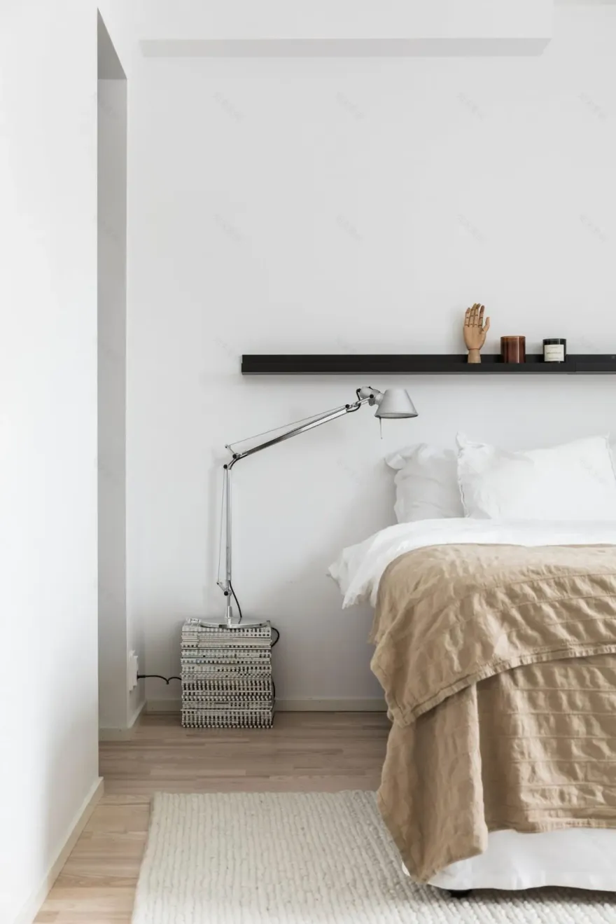 极简北欧风 | 130m²空间设计-9