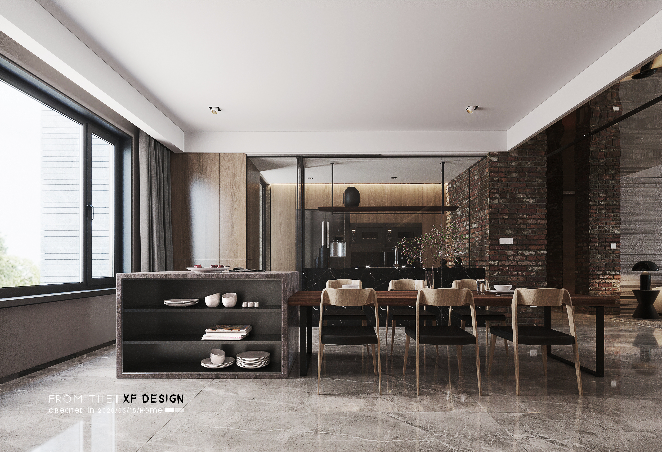 融合科技与自然的 3D 室内设计案例解析-6