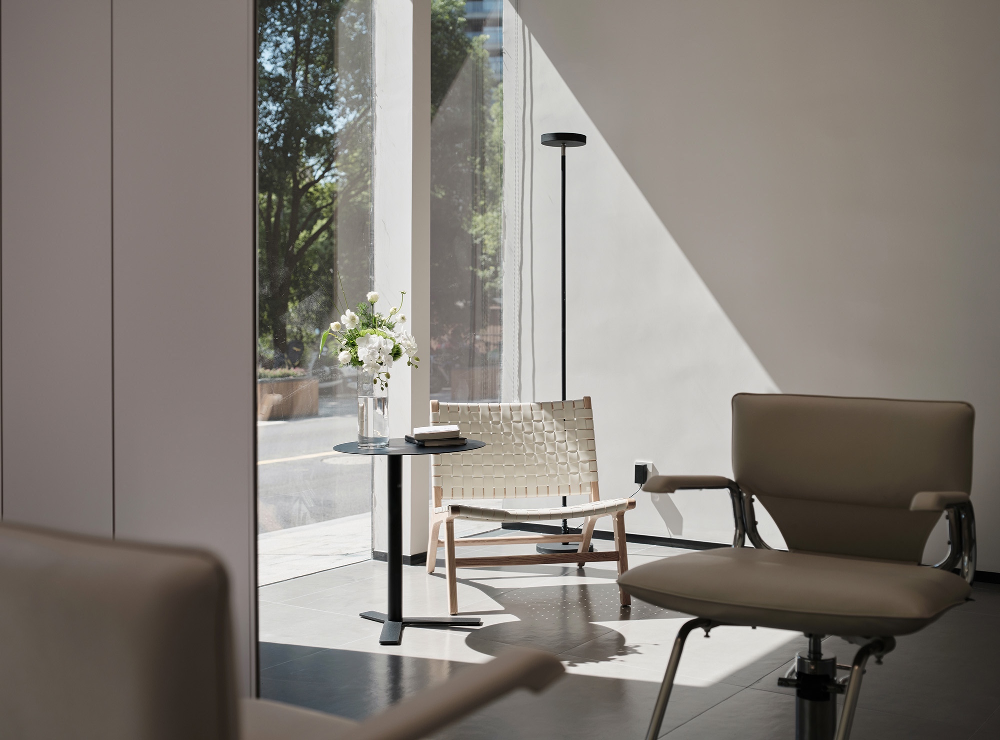 现代中古风理发店丨中国杭州丨尔景空间设计-36