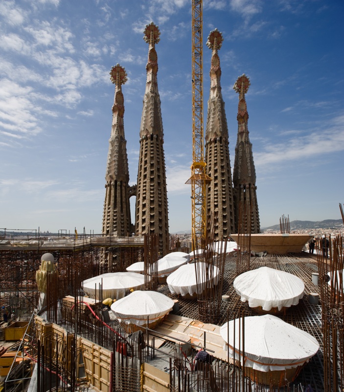 圣家赎罪堂续建工程丨西班牙巴塞罗那丨多位建筑师,如高迪,博内特等-30