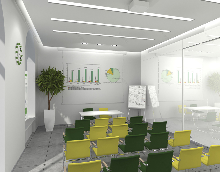 CENTER-INVEST BANK Educational & Community Center by Project architectural bureau-24