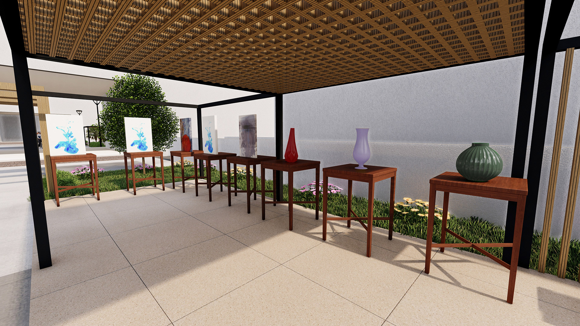 中央财经大学校园景观改造-10