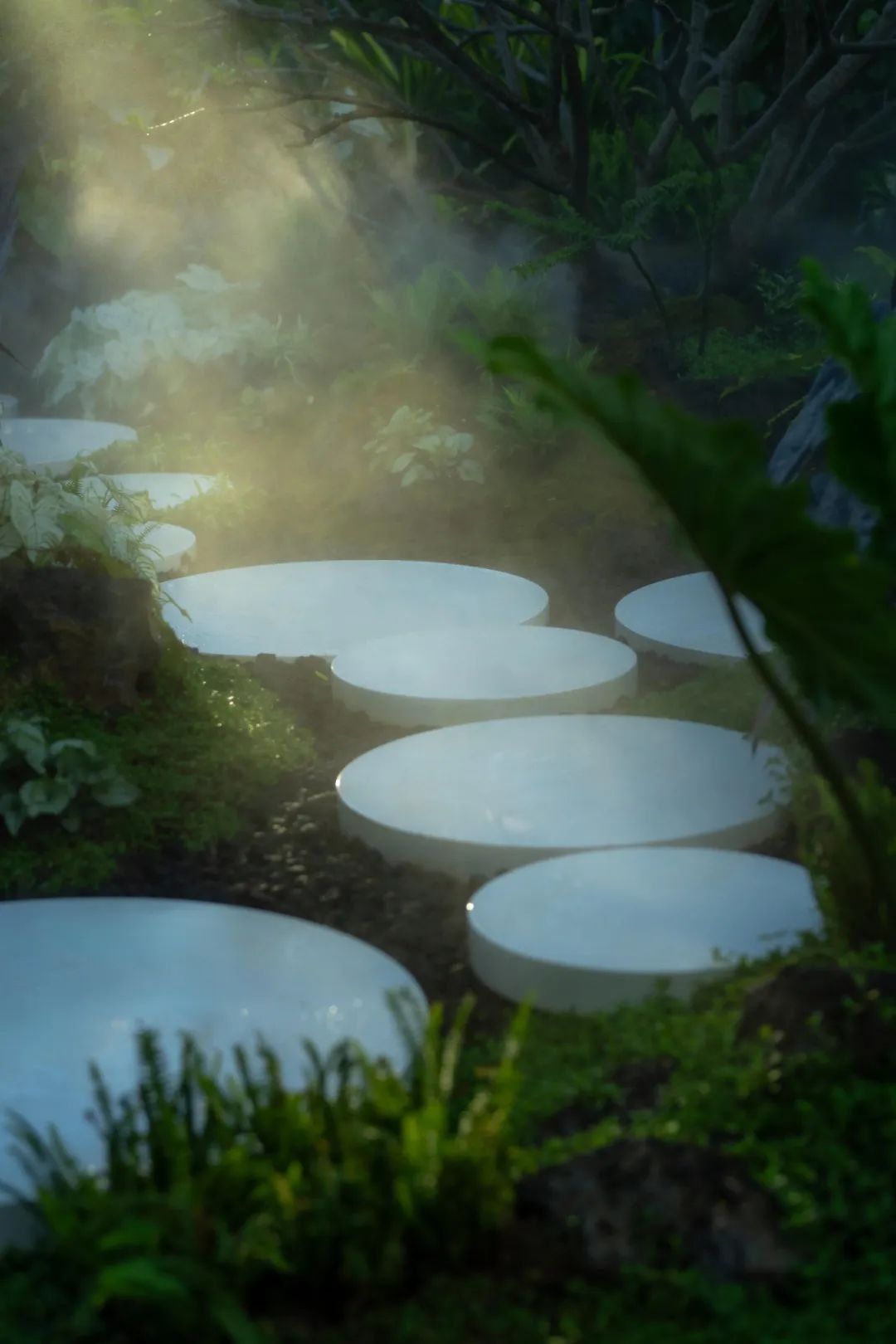 于热带秘境中编织生活美学|江东麓岛阅海澜岸2期花境项目-87