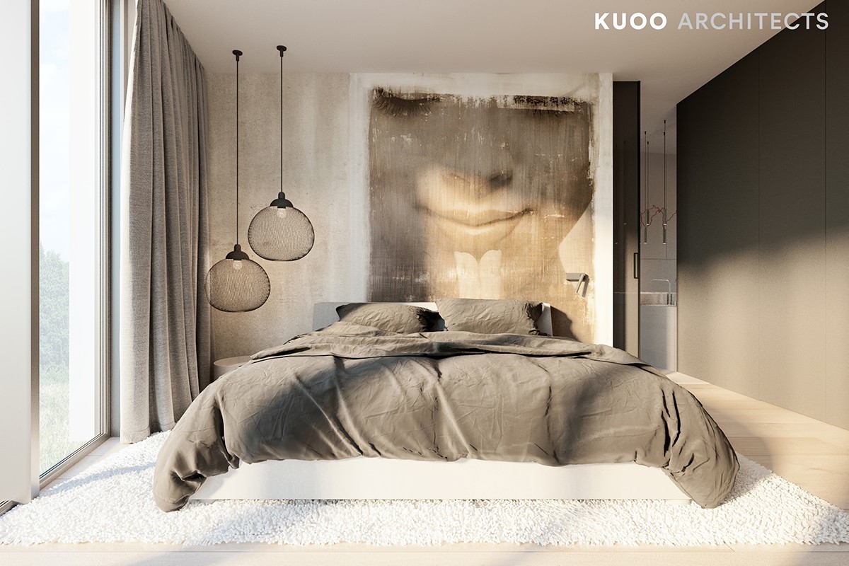 164m² 波兰极简主义海景度假公寓：KUOO ARCHITECTS-7