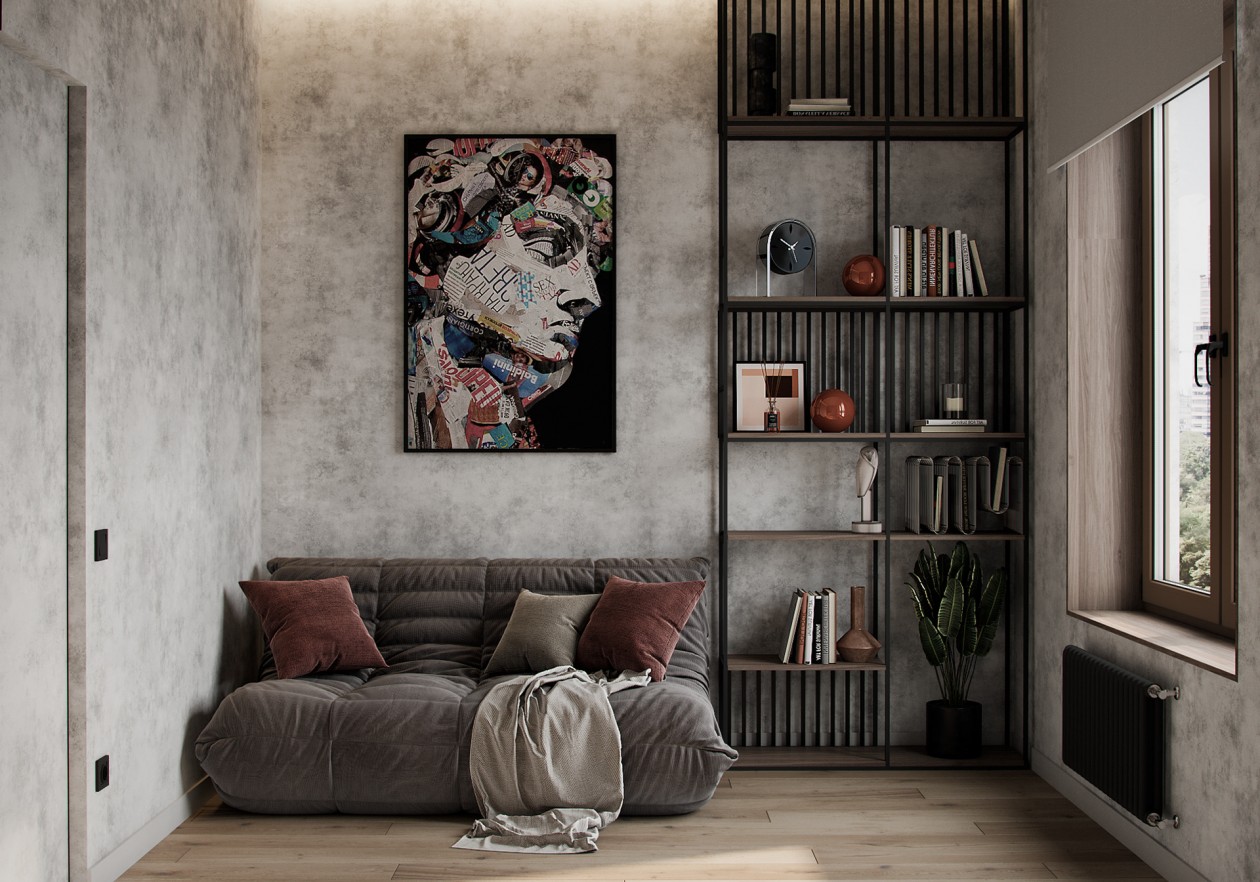 棕色小空间设计 温馨优雅-0