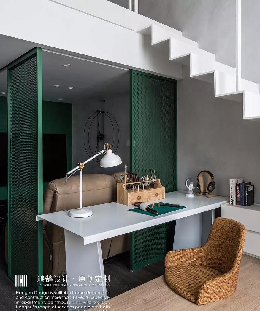 绍兴鸿鹄设计 · 60㎡独居 loft公寓,多功能空间改造-22