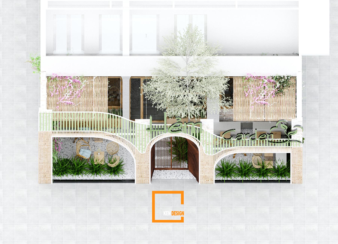 Hẻm Garden咖啡馆设计丨越南河内丨KenDesign-34