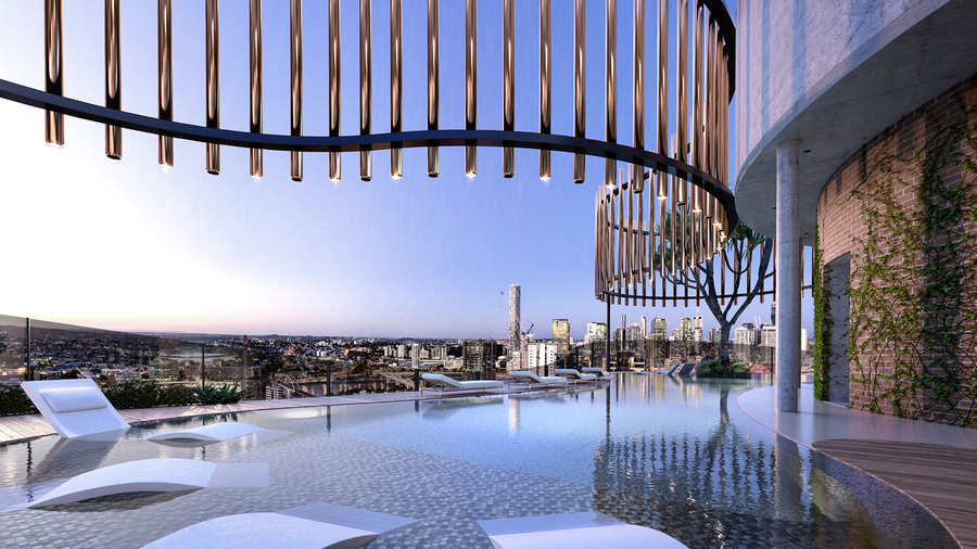 澳大利亚曲线公寓设计，自然融入城市生活-79