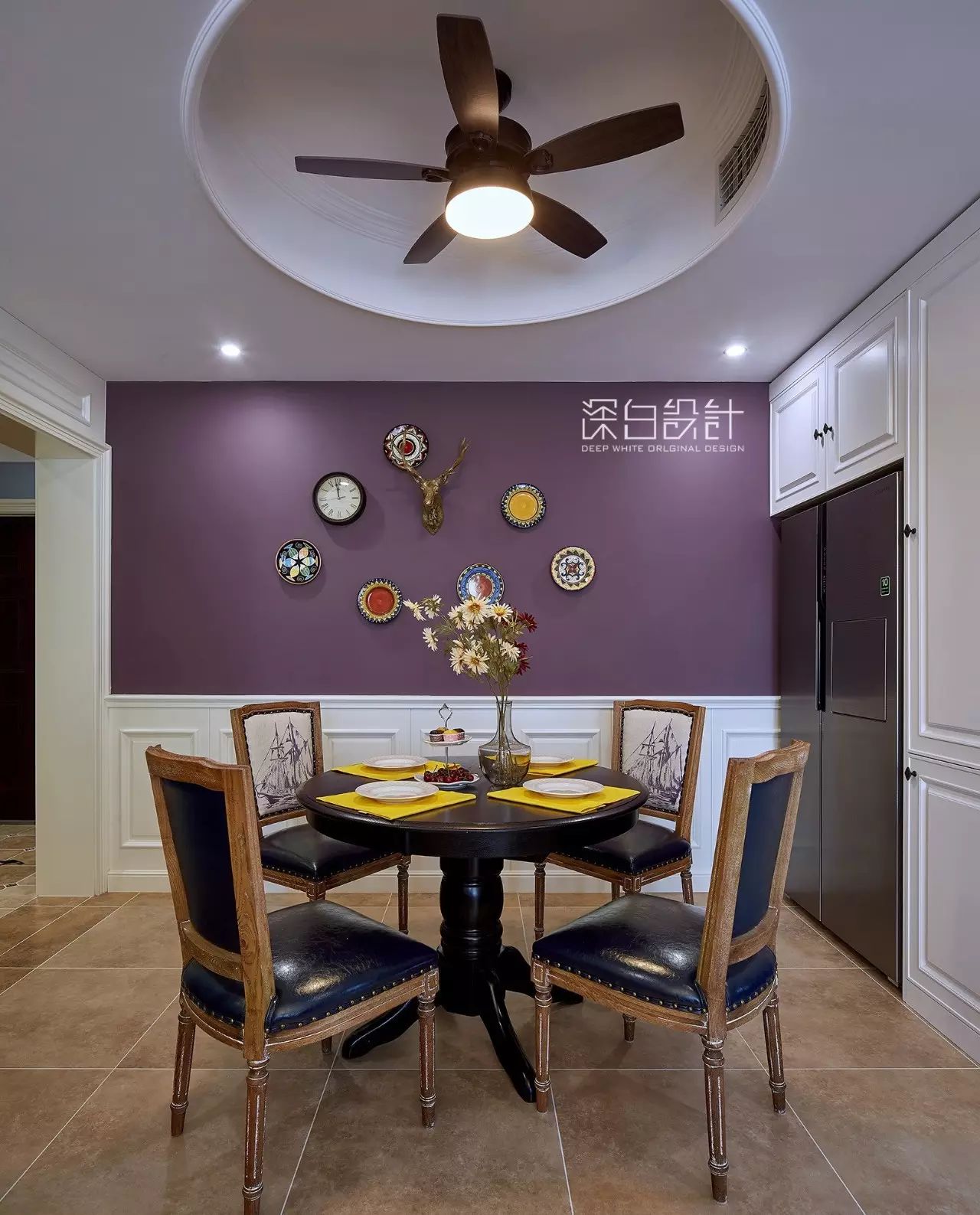 天津中粮大道美式混搭家居设计，感受小确幸的温馨时光-27