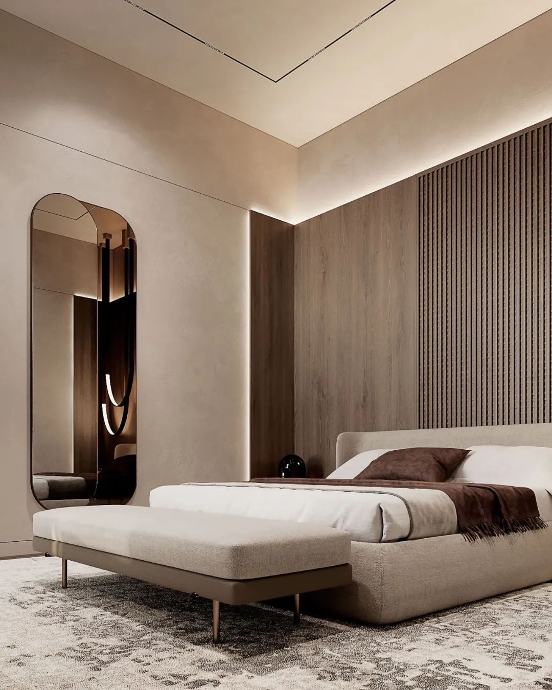 735㎡现代极简别墅设计丨LeQB Architects-64