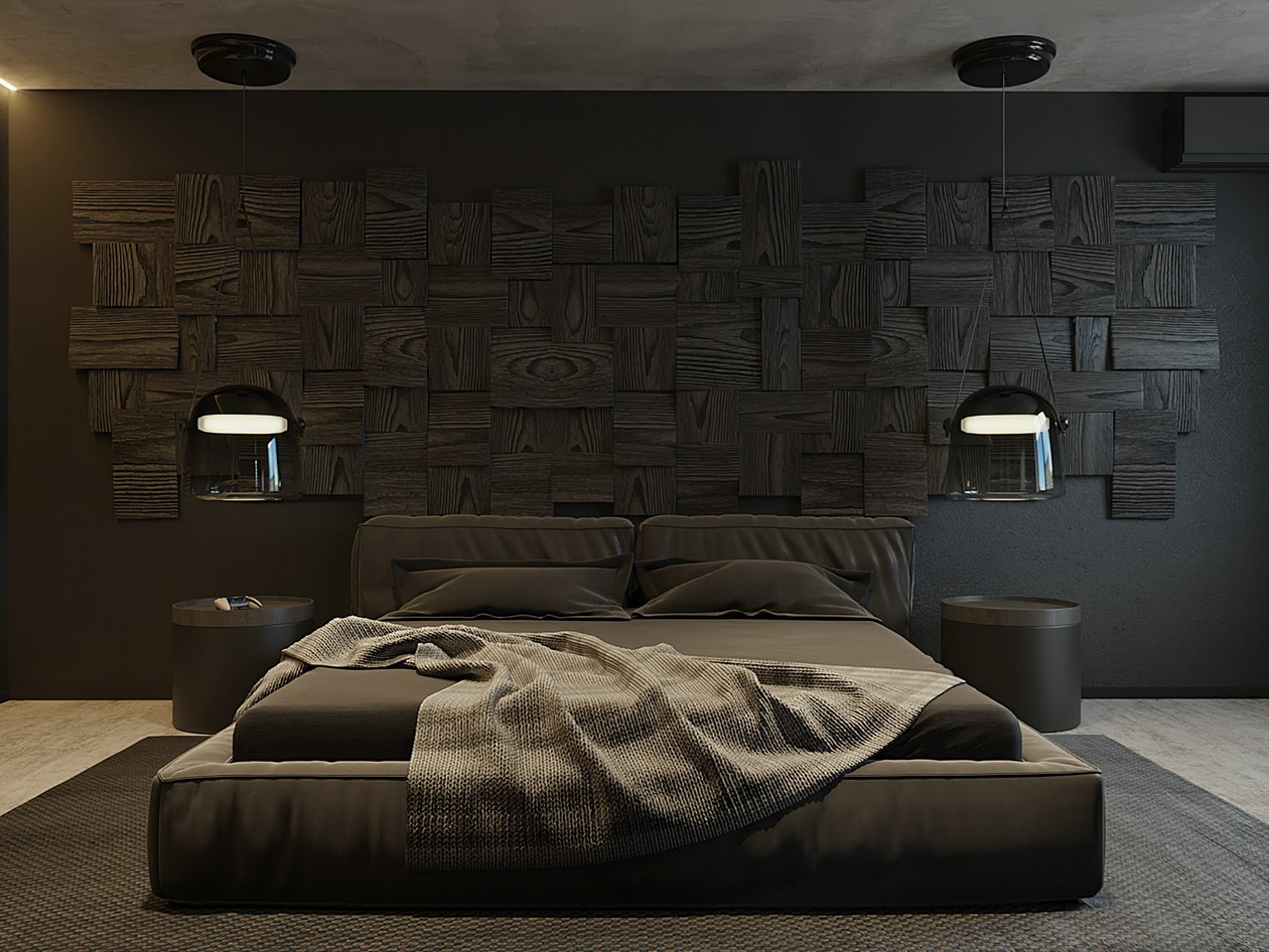 高级灰+高级黑空间设计 塑造空间立体感-11