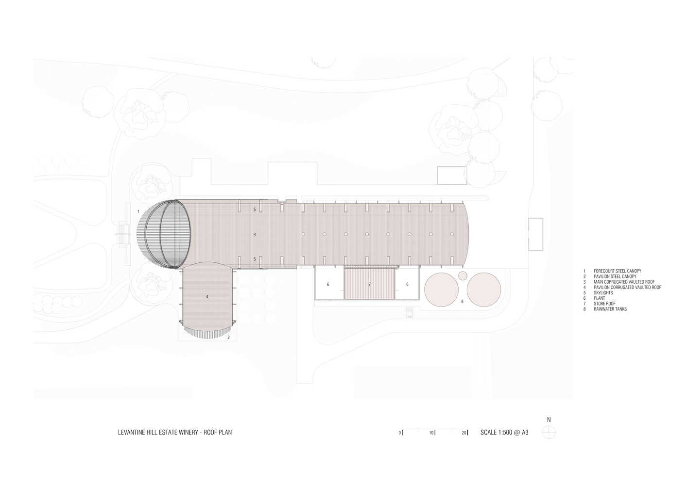 Levantine Hill Estate 酒庄丨澳大利亚丨Fender Katsalidis Architects-32