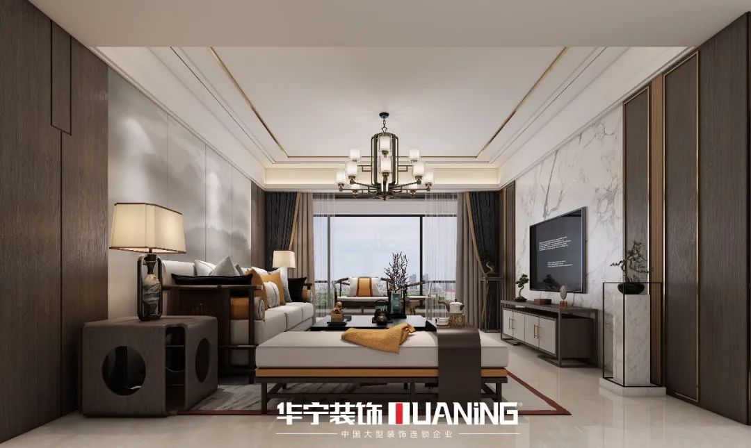 古梦姚打造安泰悦湖湾新中式写意空间-68