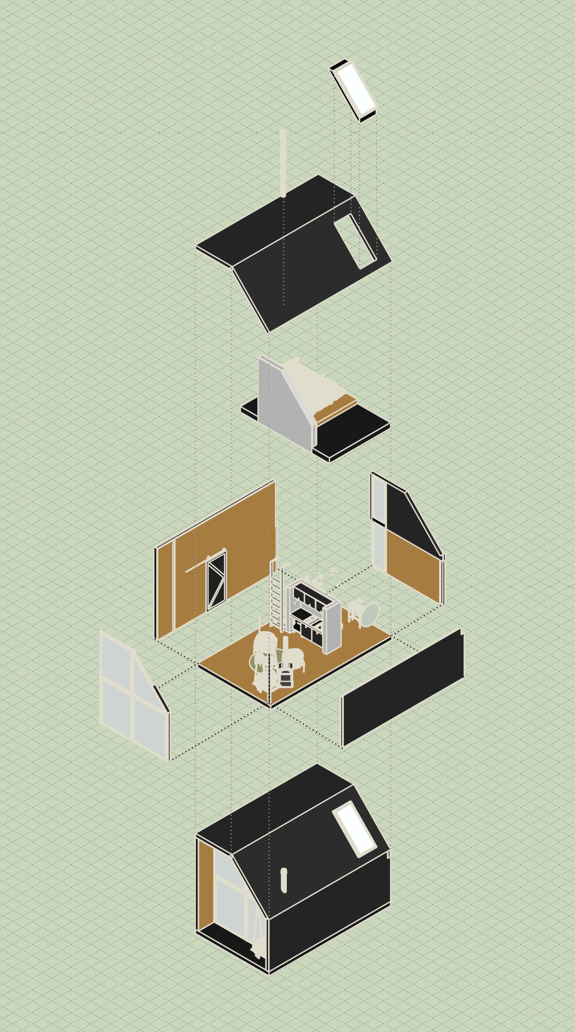 小屋；海边更衣室丨巴西丨Liga Arquitetura e Urbanismo-22