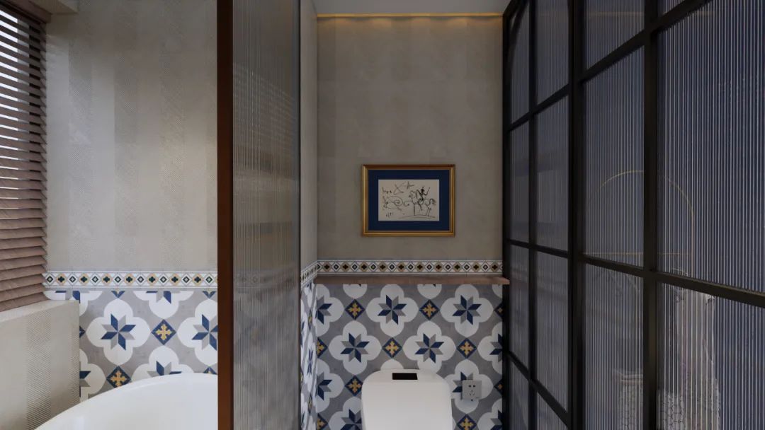 法式浪漫与科技感的融合·成都 155㎡精装房改造案例丨中国成都丨序拾设计-35