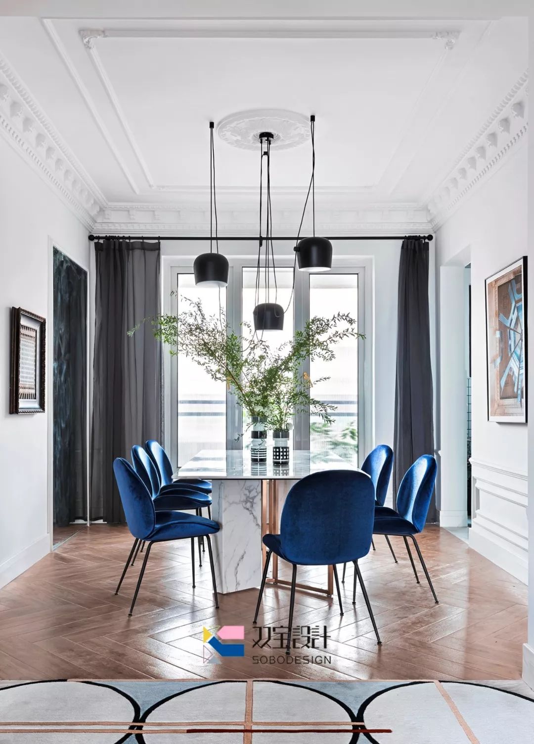 依山郡法式风格设计,打造浪漫空间-48