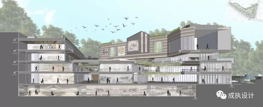 重庆万科彩云湖生活广场-54