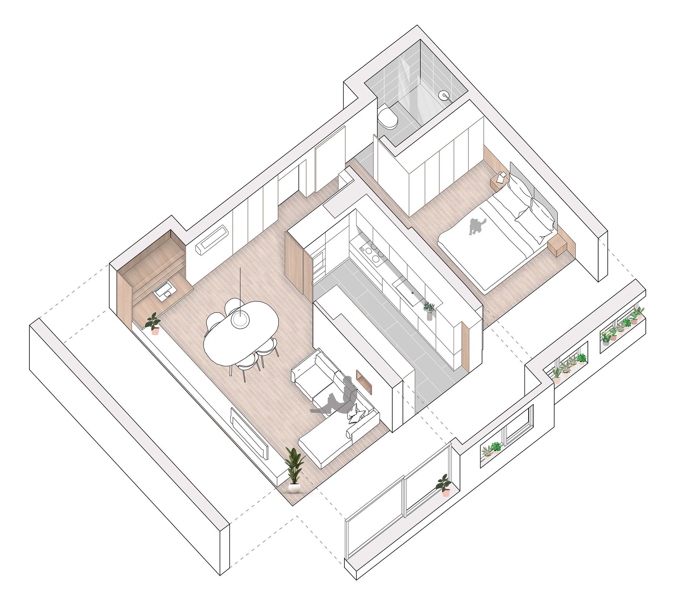 四月卡皮塔斯公寓丨葡萄牙丨estúdio AMATAM-29