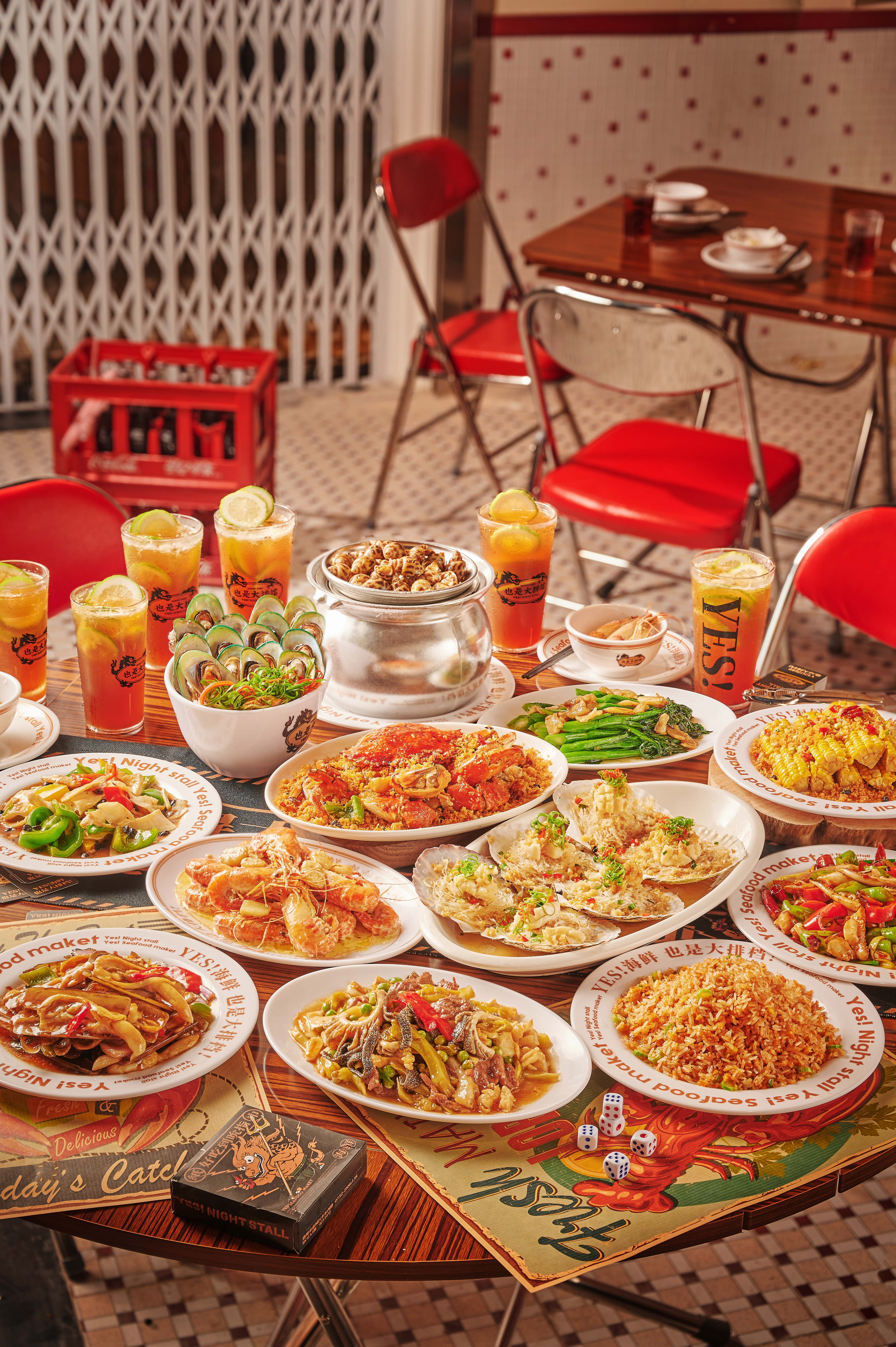 原创空间设计｜YES! 也是海鲜大排档-35