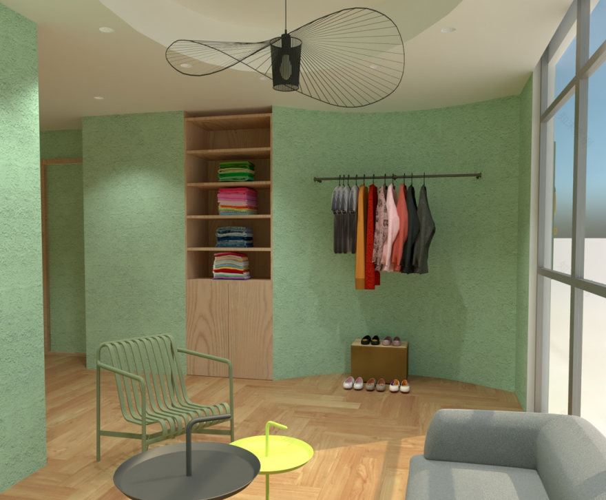 日式风格瑜伽馆室内设计案例解析-5