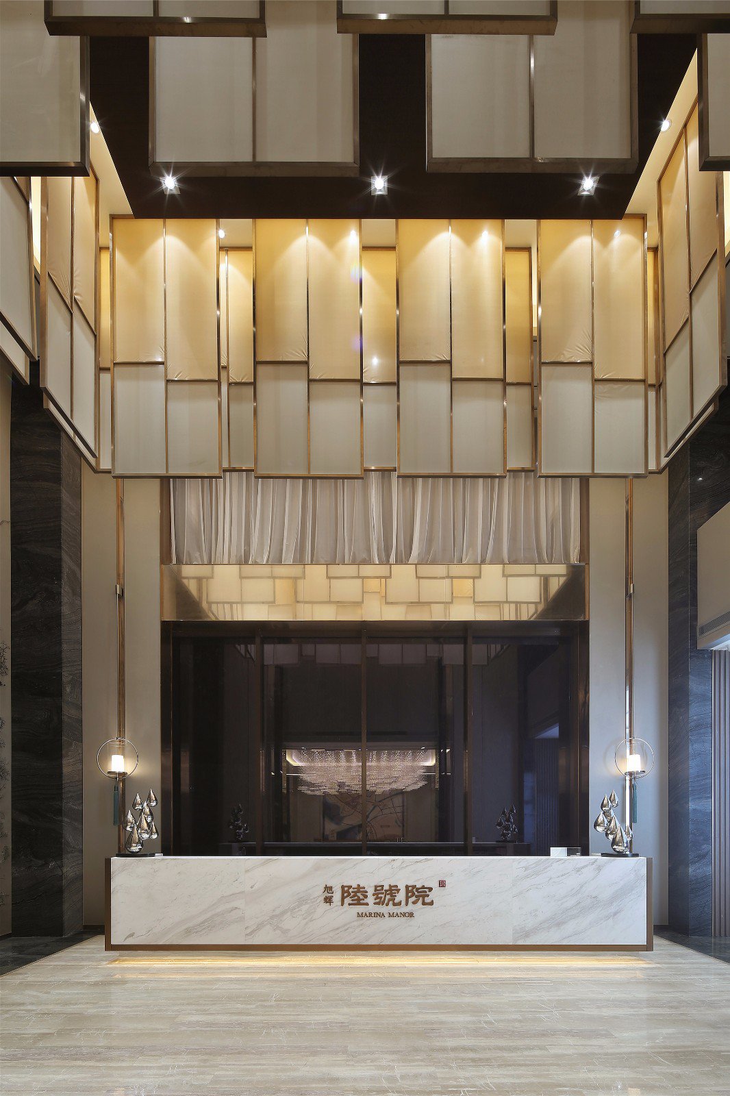 天津旭辉生态城陸號院售楼处  上海大研建筑设计-21