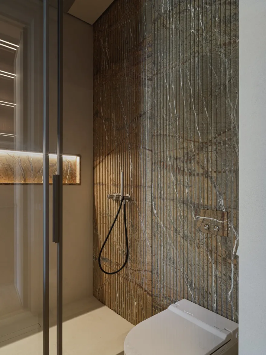 喀山触觉质感公寓设计丨俄罗斯喀山丨Duplex Architecture & Interior工作室-18