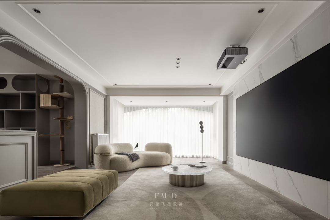 阳光宅院 · 150㎡美式四室改两室设计丨中国合肥丨飞墨设计组-25