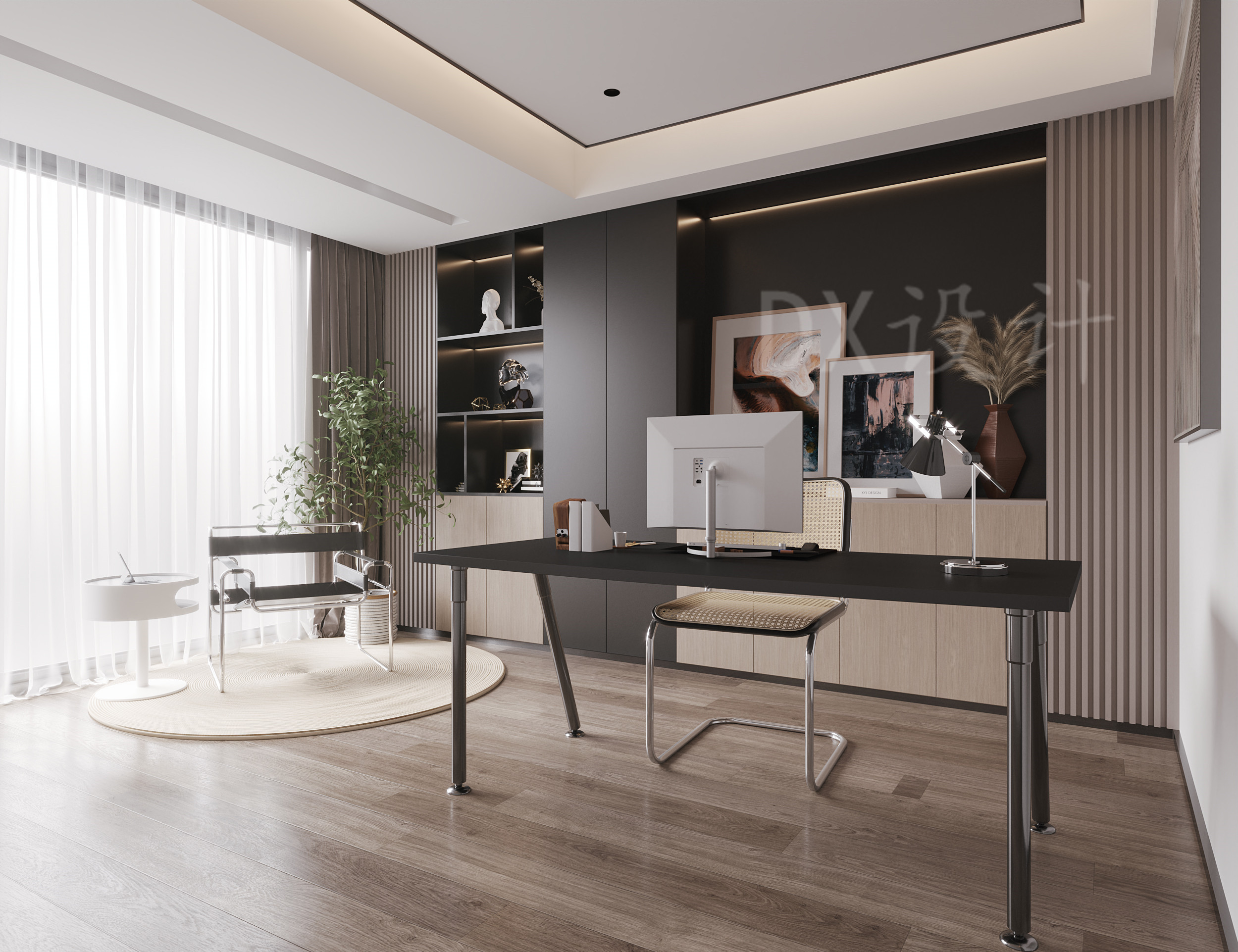 现代轻奢风室内设计-6