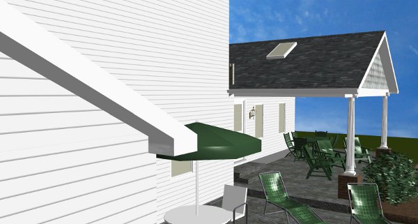 Fort Wayne开放有顶门廊建造项目丨美国韦恩堡-21