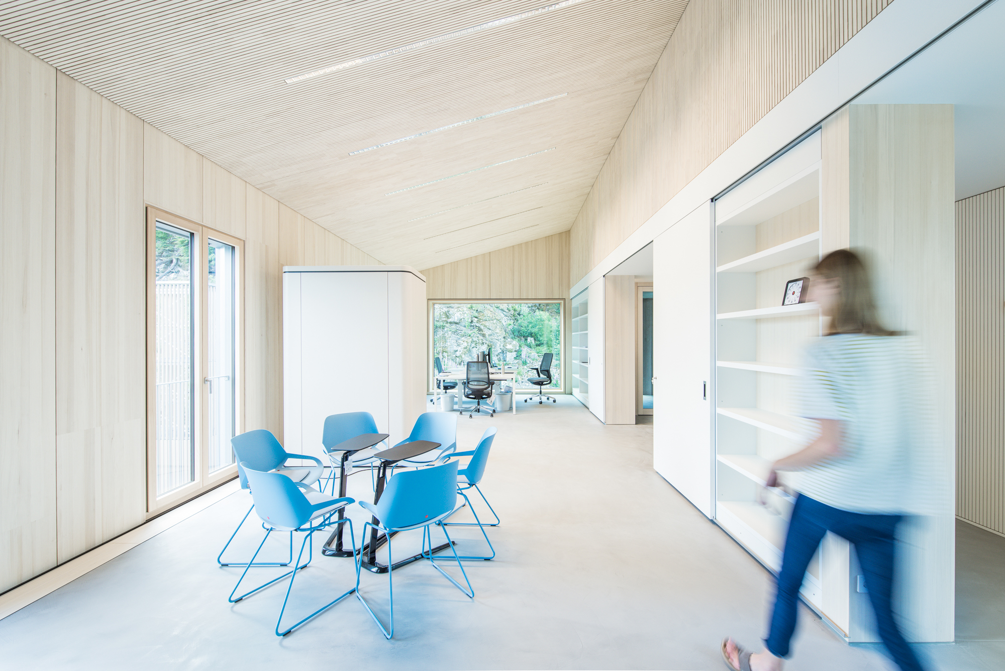 四层木材混合办公大楼丨Harter + Kanzler-43