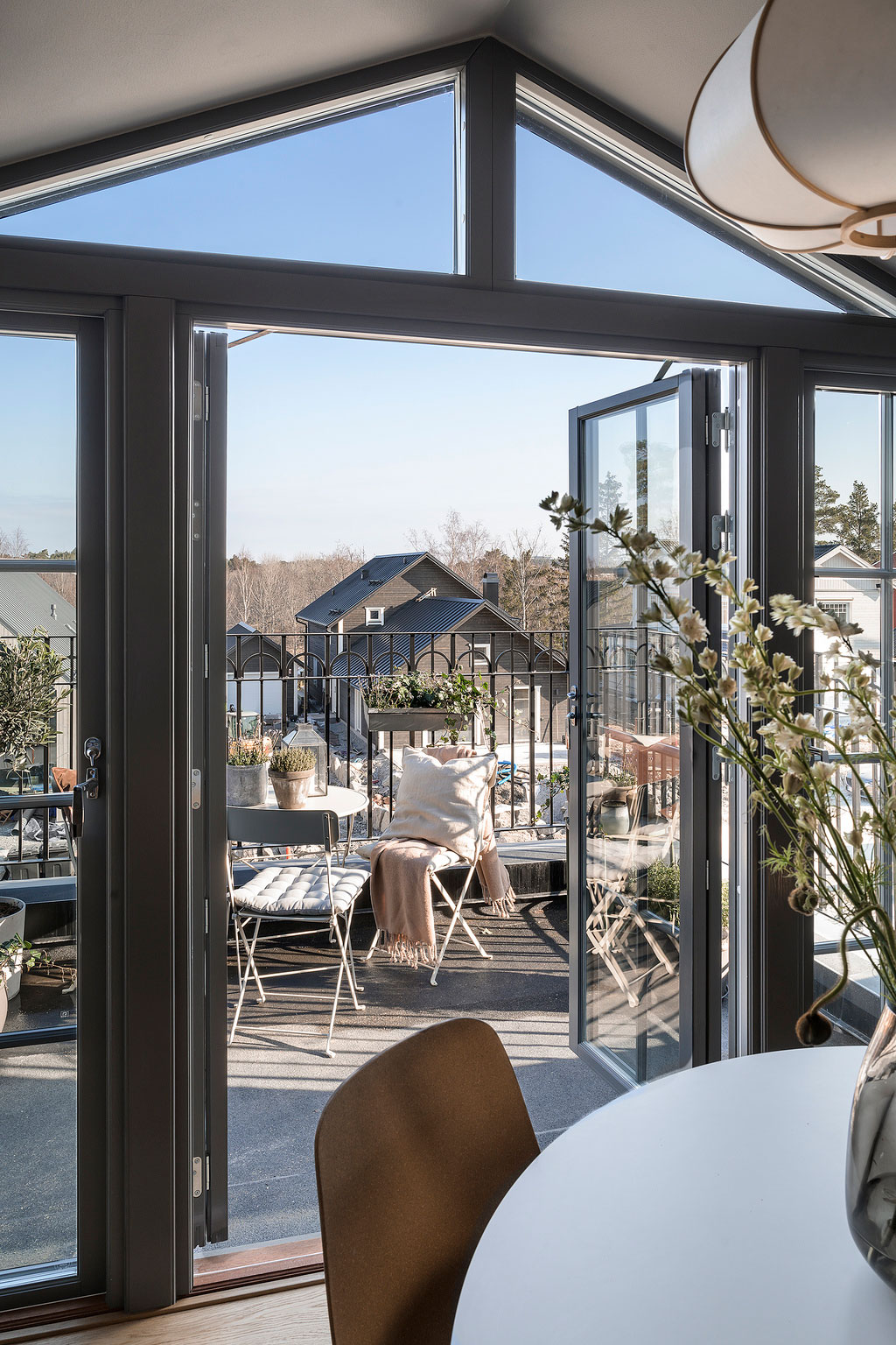 斯德哥尔摩郊区时尚阁楼设计-24