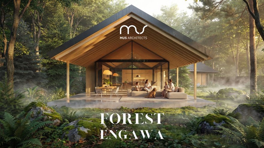 森林缘廊(注:Engawa是日语外来词,常见指房屋与庭院间的走廊,这里FOREST ENGAWA推测是指森林边缘类似廊状的区域,具体含义可能需结合更多语境判断 ) 丨波兰弗罗茨瓦夫丨MUS ARCHITECTS-3