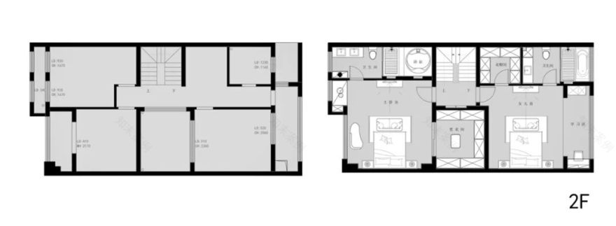 苏州明珠城 400 平米美式私宅,打造浪漫复古生活空间-18