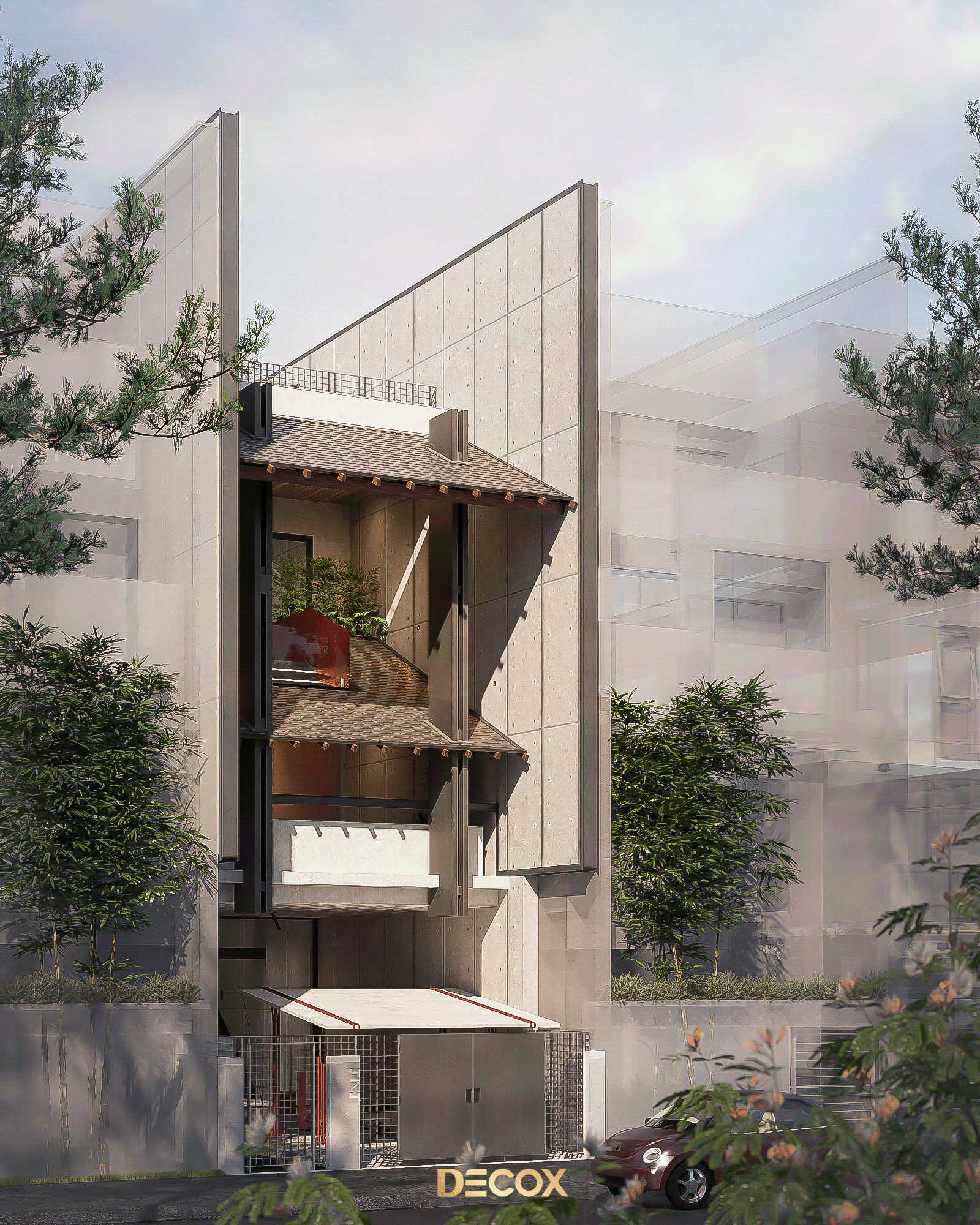 Render Vray+Chaos vantage Villa 12 (at Decox)-2