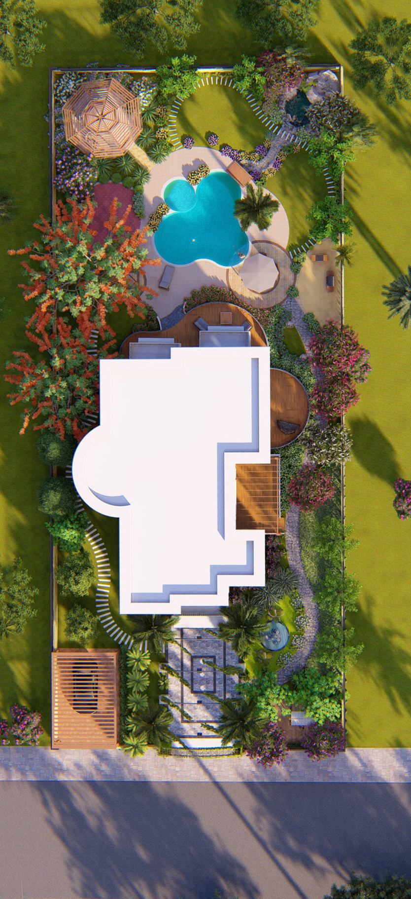 小型花园的疗愈景观丨埃及-10