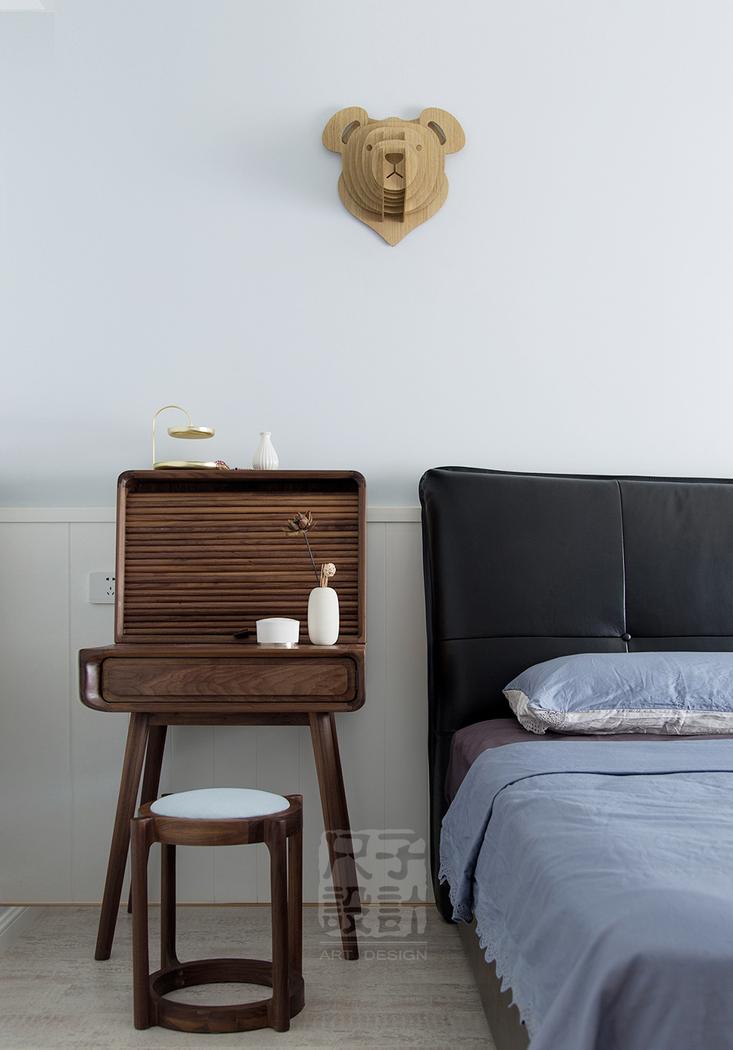 北欧风阳光宅,原木色家具营造舒适氛围-20