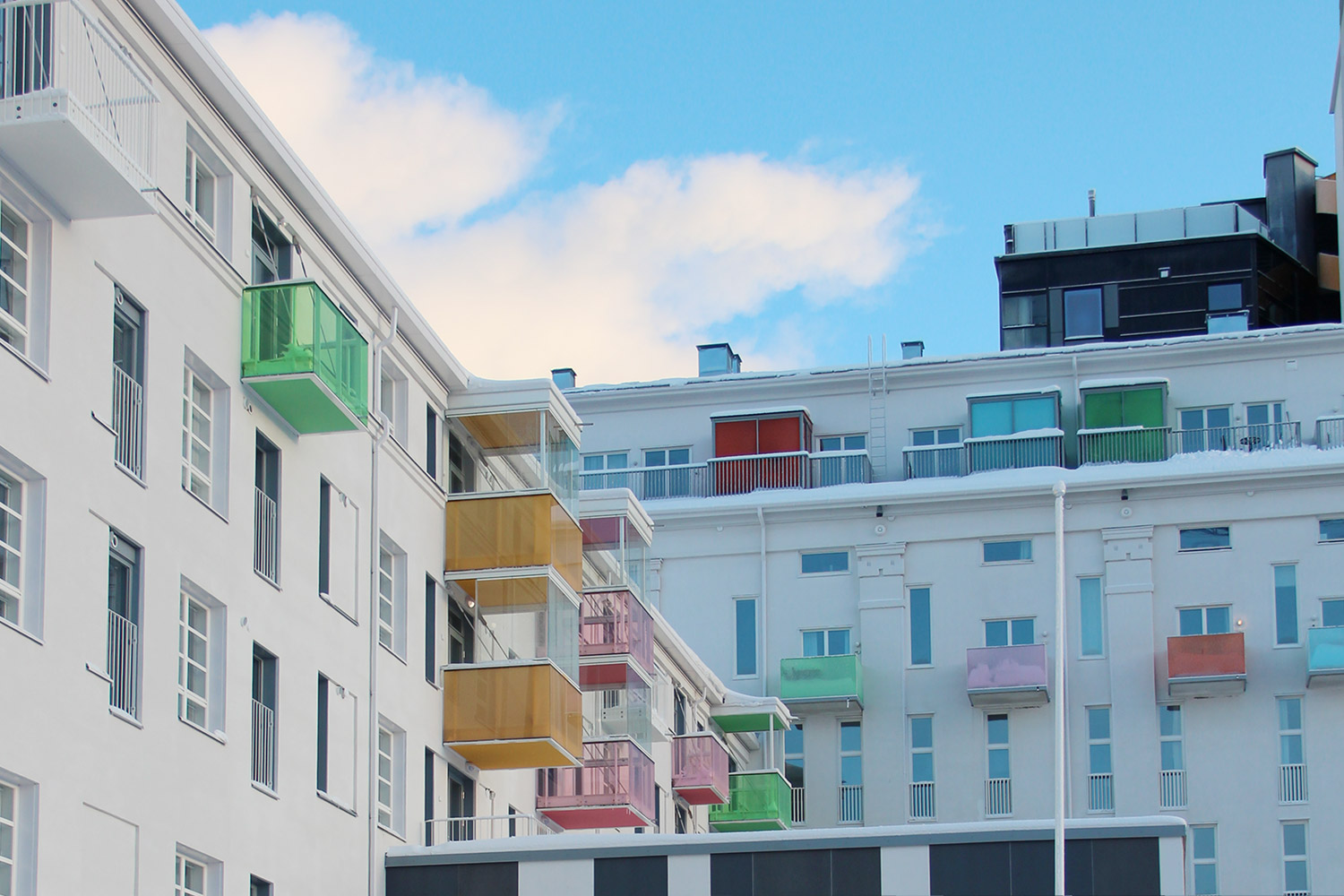 Coop Oulun Tervahovin Mylly 公寓与养老设施丨PAVE Architects-9