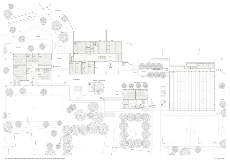 Schulanlage Talholz 校园设计丨瑞士丨Gschwind Architekten AG BSA SIA-9