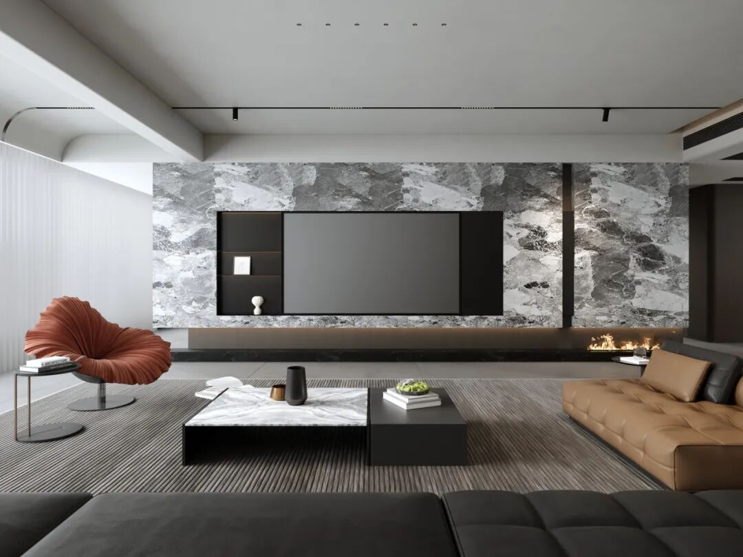 270㎡现代意式 江山印·云玺丨中国阳江丨纵向·空间设计-8